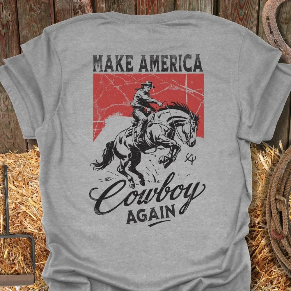 Latigo-Cowboy Authentics Sport Grey / S Make America