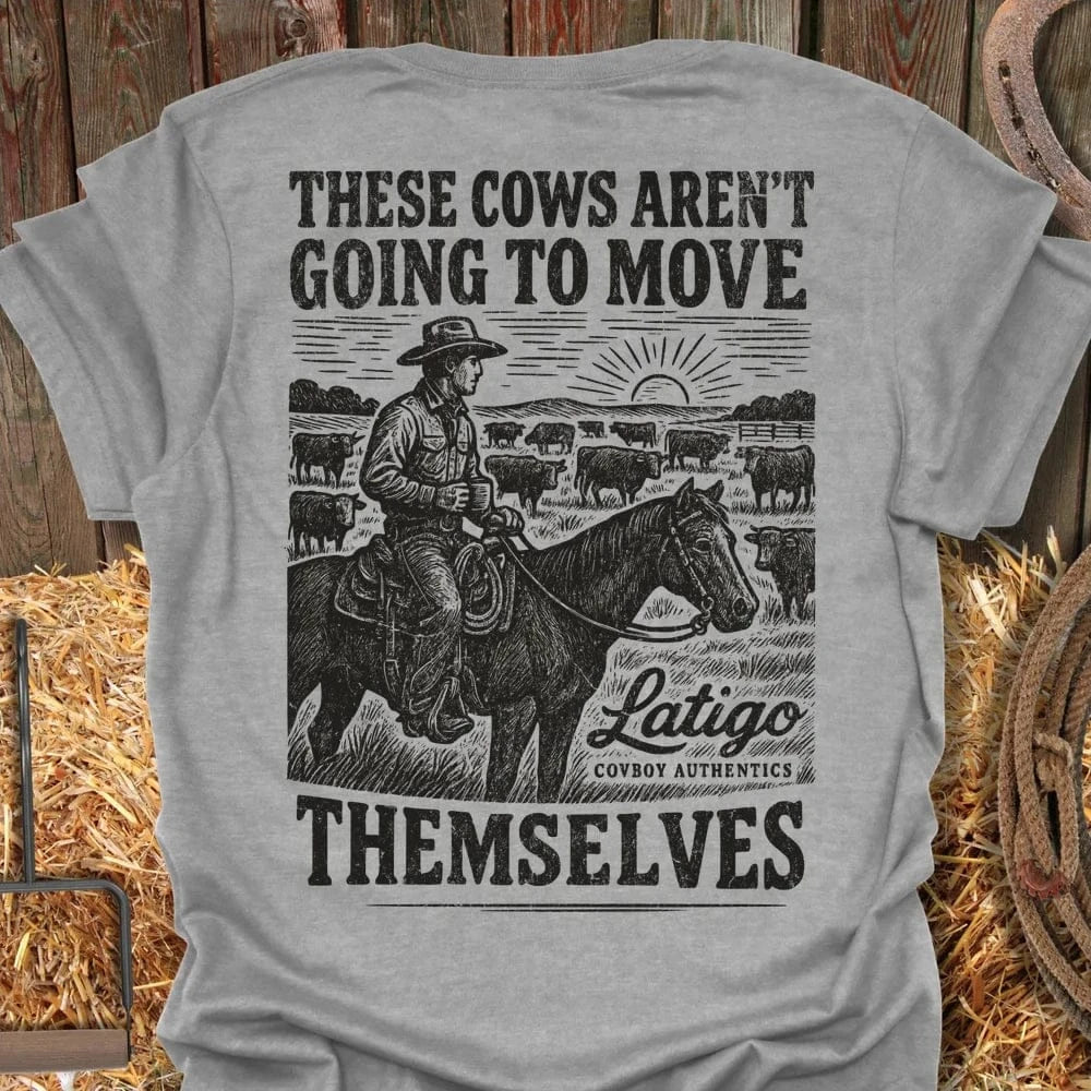Latigo-Cowboy Authentics Sport Grey / S Move Tee
