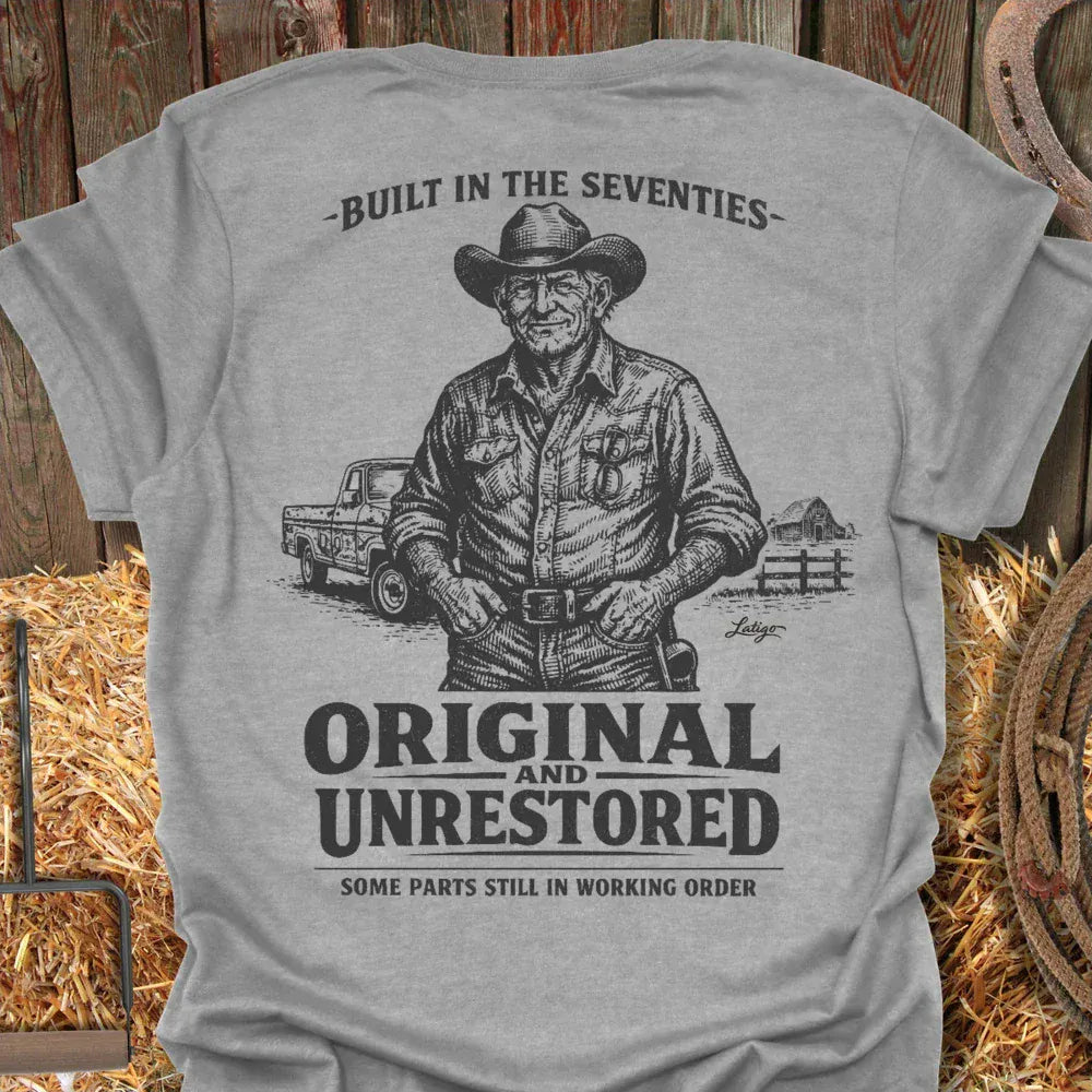 Latigo-Cowboy Authentics Sport Grey / S Original Tee
