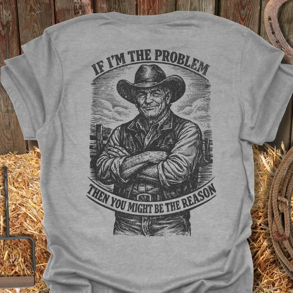 Latigo-Cowboy Authentics Sport Grey / S Problem Tee