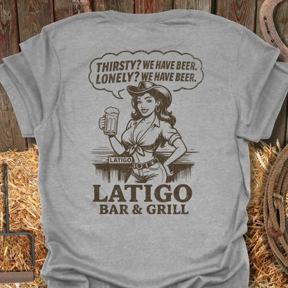 Latigo-Cowboy Authentics Sport Grey / S Thirsty