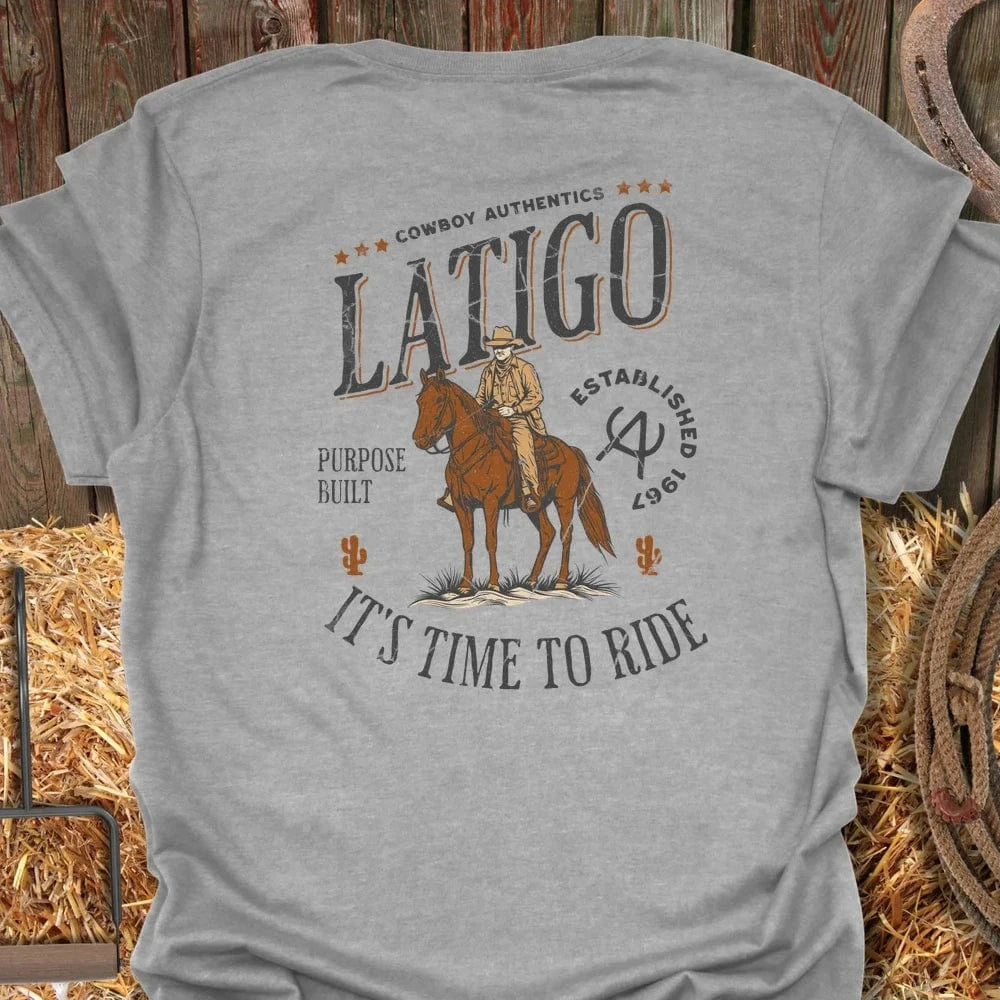 Latigo-Cowboy Authentics Sport Grey / S Time to Ride