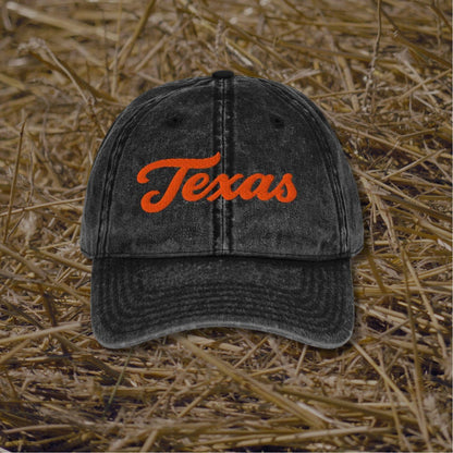 Latigo-Cowboy Authentics Texas Vintage Cotton Twill Cap