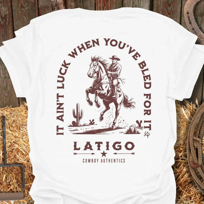 Latigo-Cowboy Authentics White / S Ain't Luck