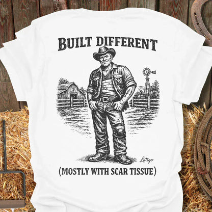 Latigo-Cowboy Authentics White / S Built Different Tee