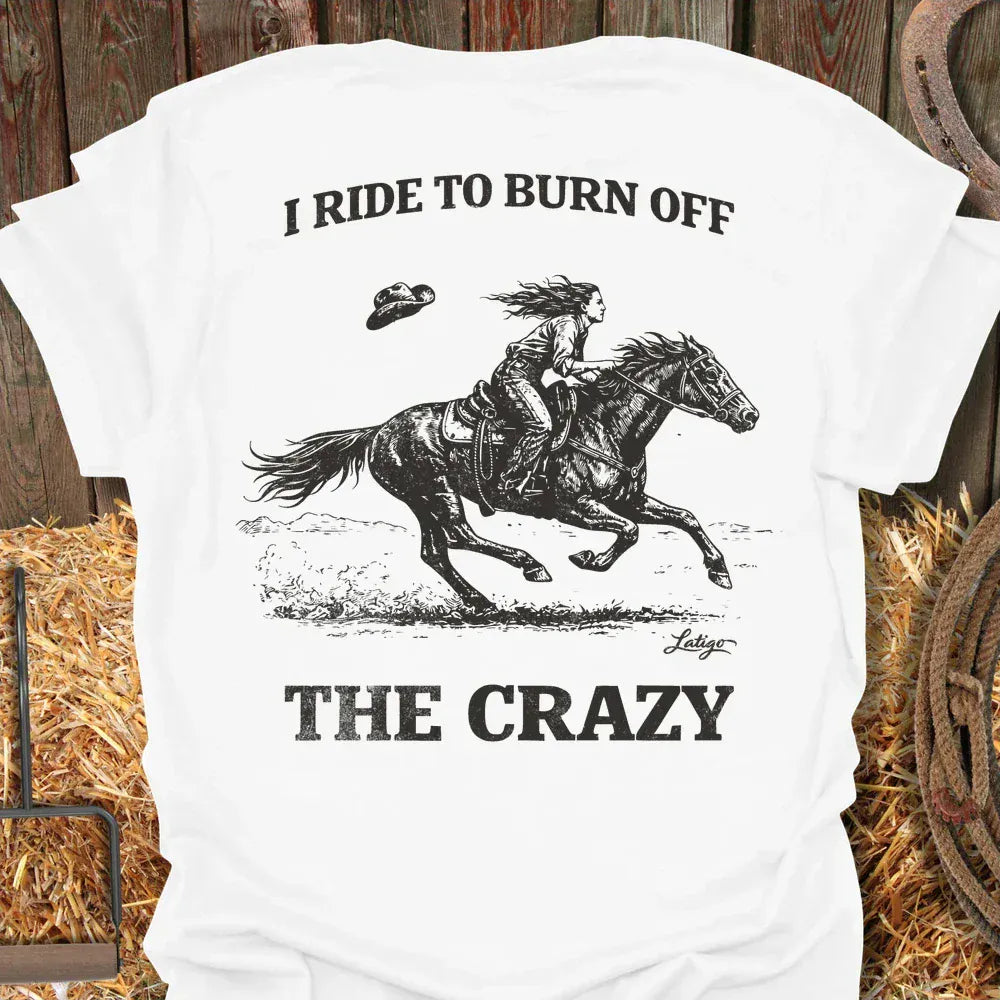 Latigo-Cowboy Authentics White / S Burn Off Tee