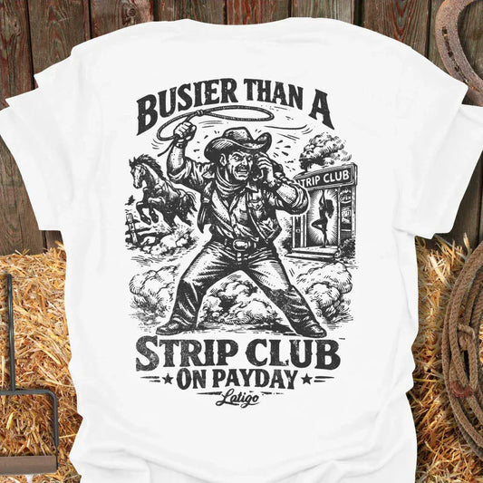 Latigo-Cowboy Authentics White / S Busier Tee