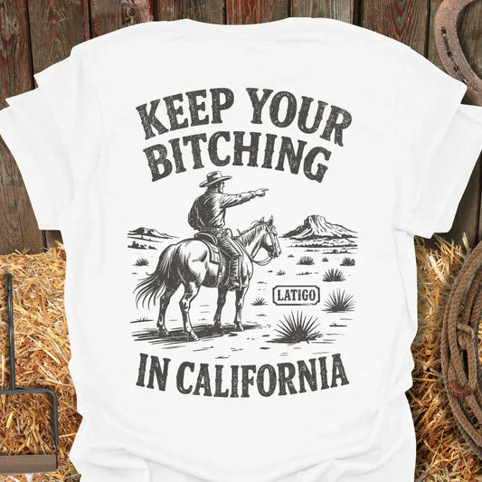 Latigo-Cowboy Authentics White / S California  Tee