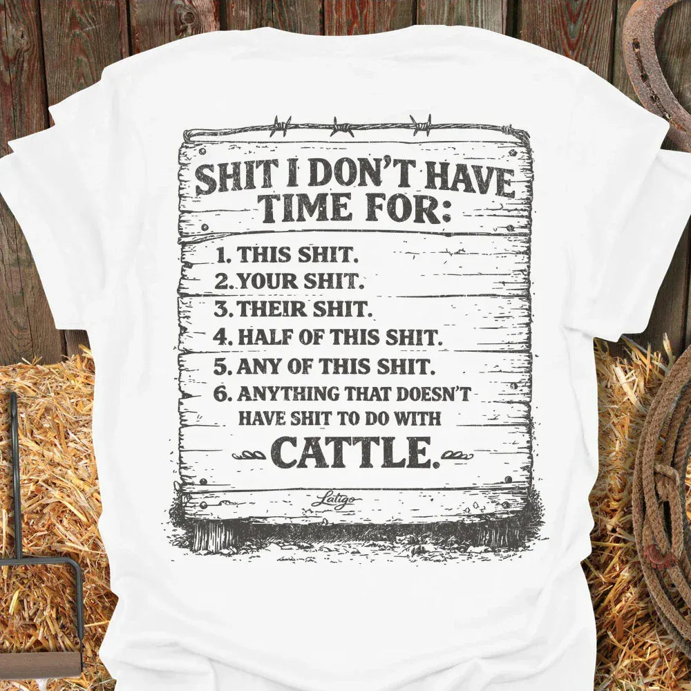 Latigo-Cowboy Authentics White / S Cattle Tee