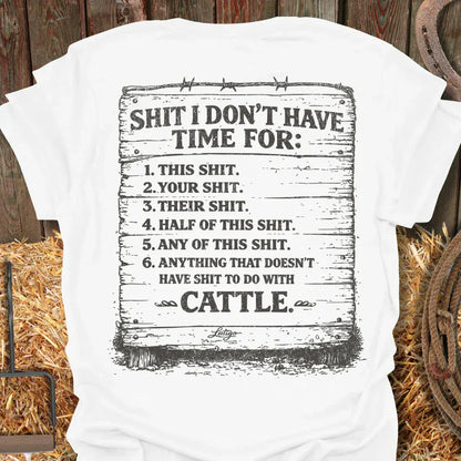 Latigo-Cowboy Authentics White / S Cattle Tee