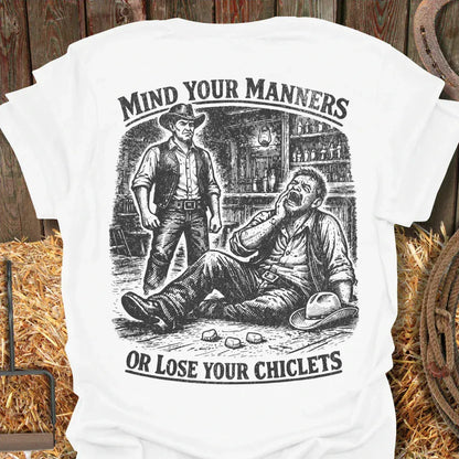 Latigo-Cowboy Authentics White / S Chiclets Tee