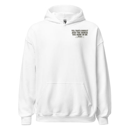 Latigo-Cowboy Authentics White / S Correct Unisex Hoodie