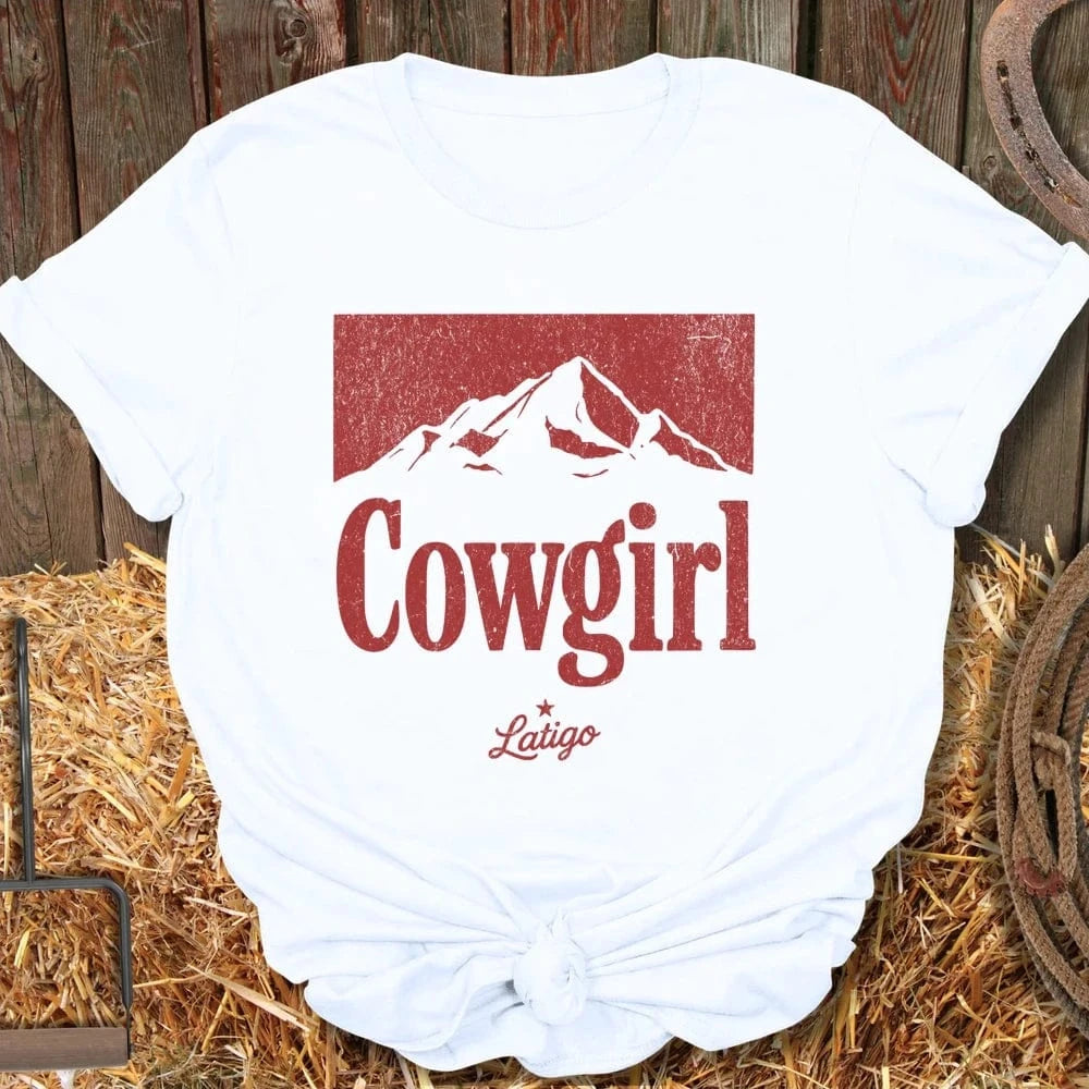 Latigo-Cowboy Authentics White / S Cowgirl