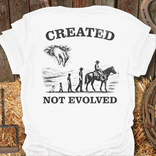 Latigo-Cowboy Authentics White / S Created Tee