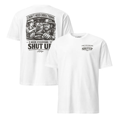 Latigo-Cowboy Authentics White / S Everyone Shut Up Tee