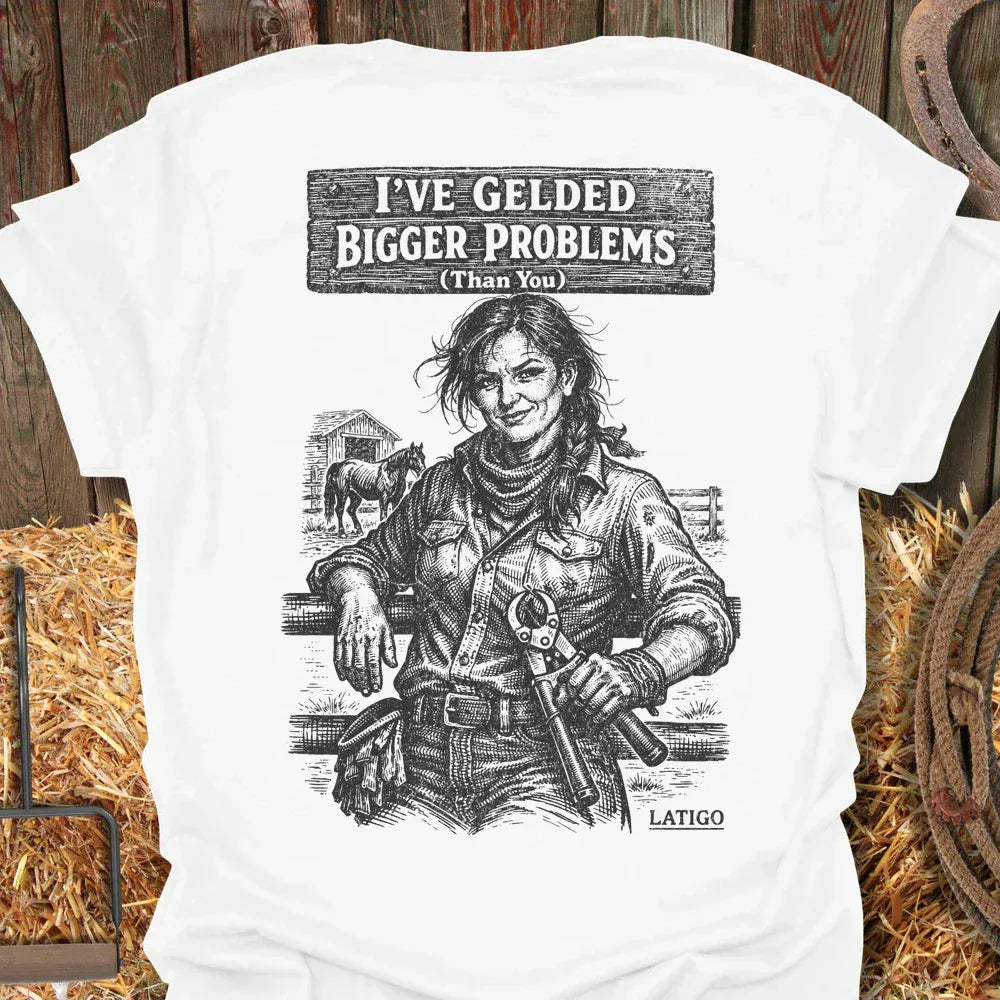 Latigo-Cowboy Authentics White / S Gelded Tee