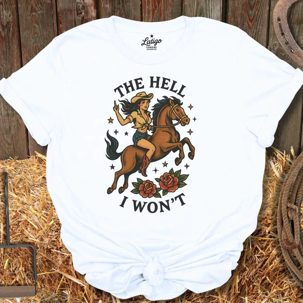 Latigo-Cowboy Authentics White / S I Won't