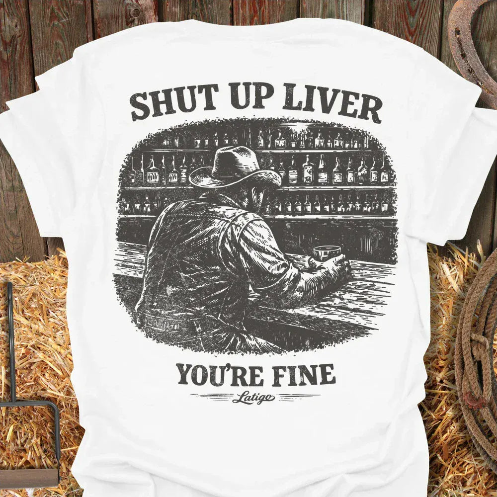 Latigo-Cowboy Authentics White / S Liver Tee