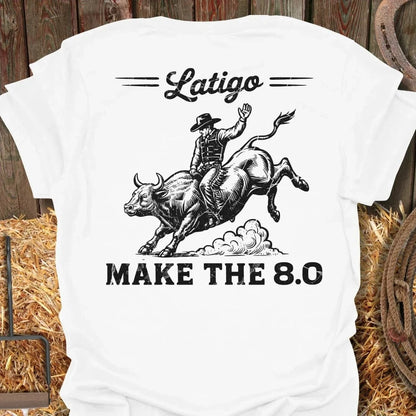 Latigo-Cowboy Authentics White / S Make the 8