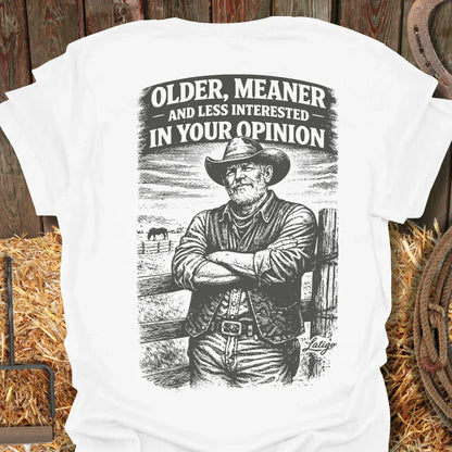 Latigo-Cowboy Authentics White / S Meaner Tee