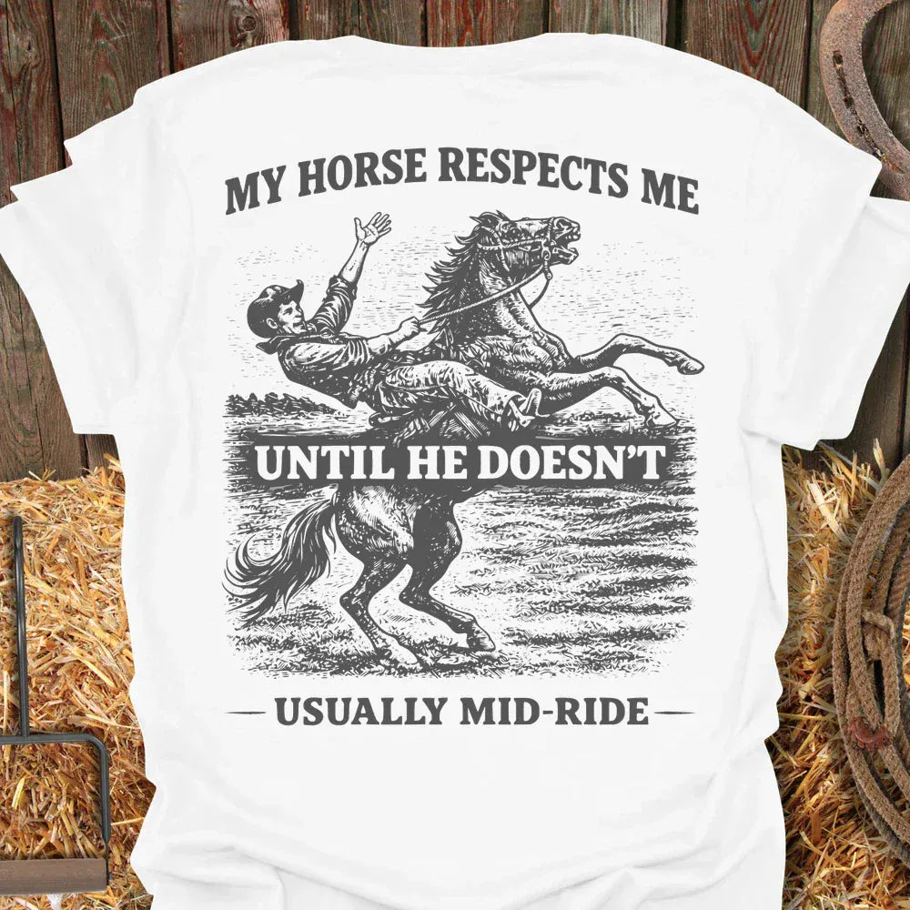 Latigo-Cowboy Authentics White / S Respect Tee