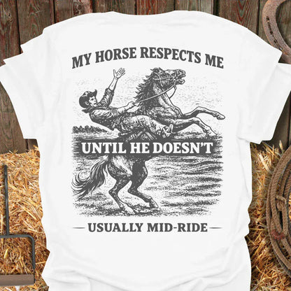 Latigo-Cowboy Authentics White / S Respect Tee