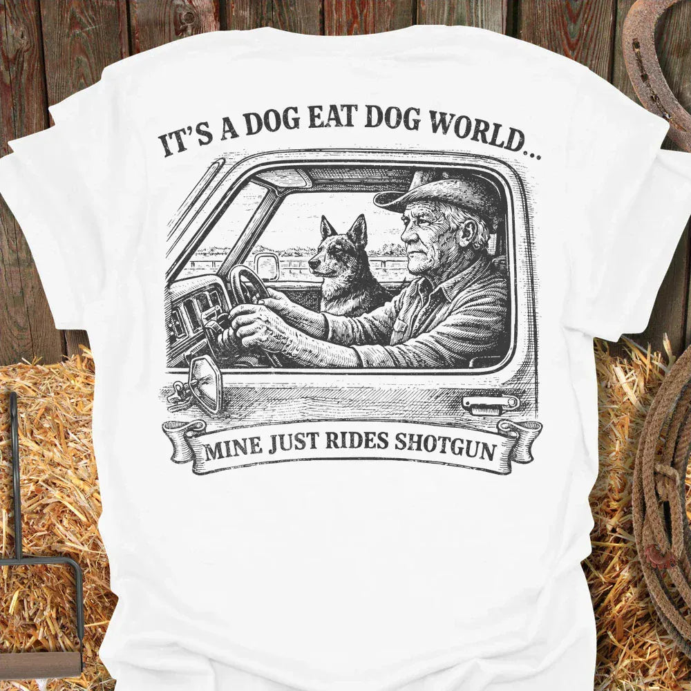 Latigo-Cowboy Authentics White / S Shotgun Tee