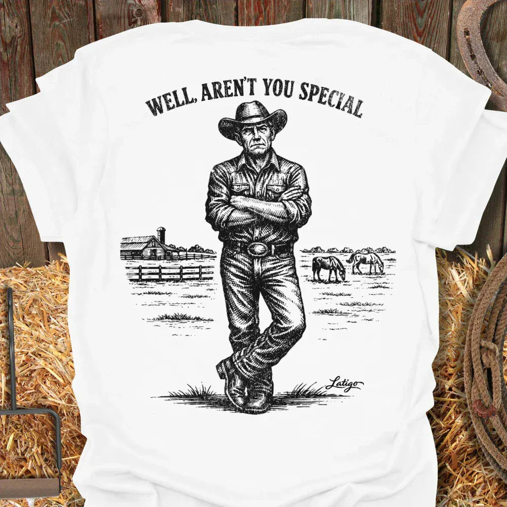 Latigo-Cowboy Authentics White / S Special Tee