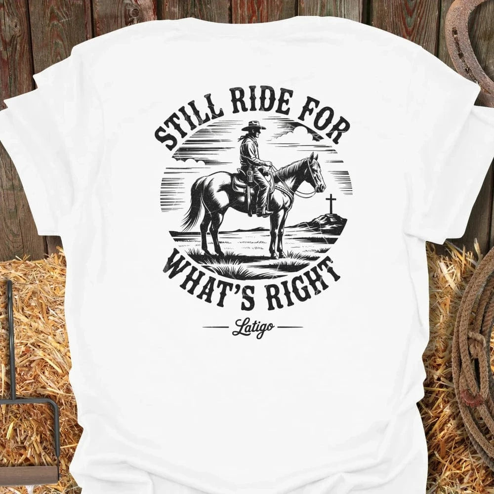 Latigo-Cowboy Authentics White / S Still Ride