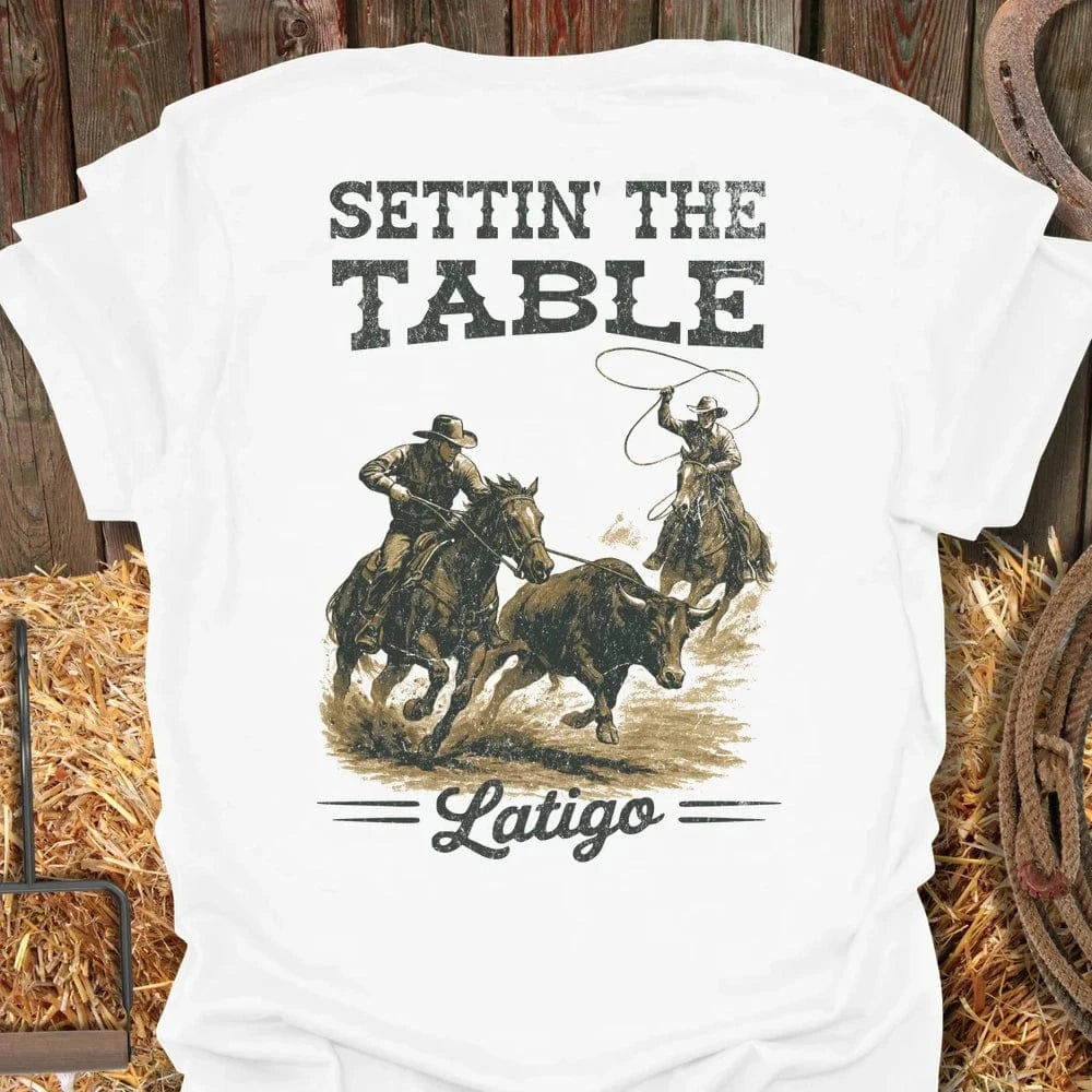 Latigo-Cowboy Authentics White / S Table