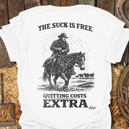 Latigo-Cowboy Authentics White / S The Suck Tee