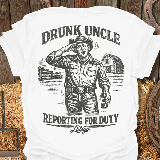 Latigo-Cowboy Authentics White / S Uncle Tee