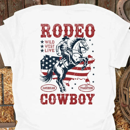 Latigo-Cowboy Authentics White / S Wild West Show