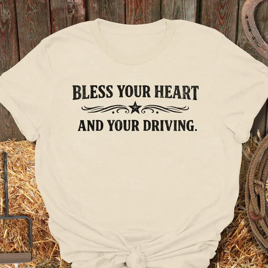 Latigo Cowboy Blessing Tee Natural / S
