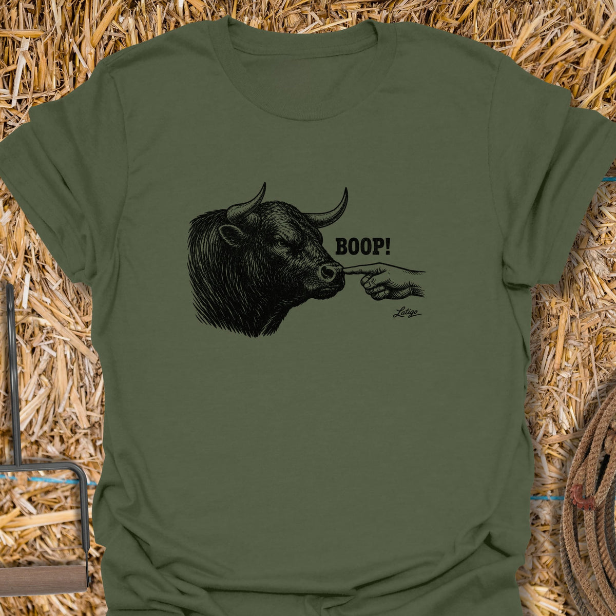 Latigo Cowboy Boop Tee T-Shirt