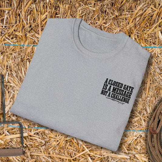 Latigo Cowboy Closed Gate Tee T-Shirt