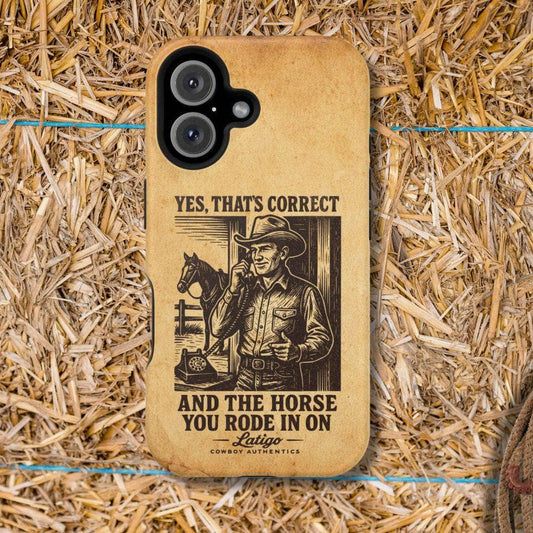 Latigo Cowboy Correct Magnetic Impact-Resistant Cases Phone Case