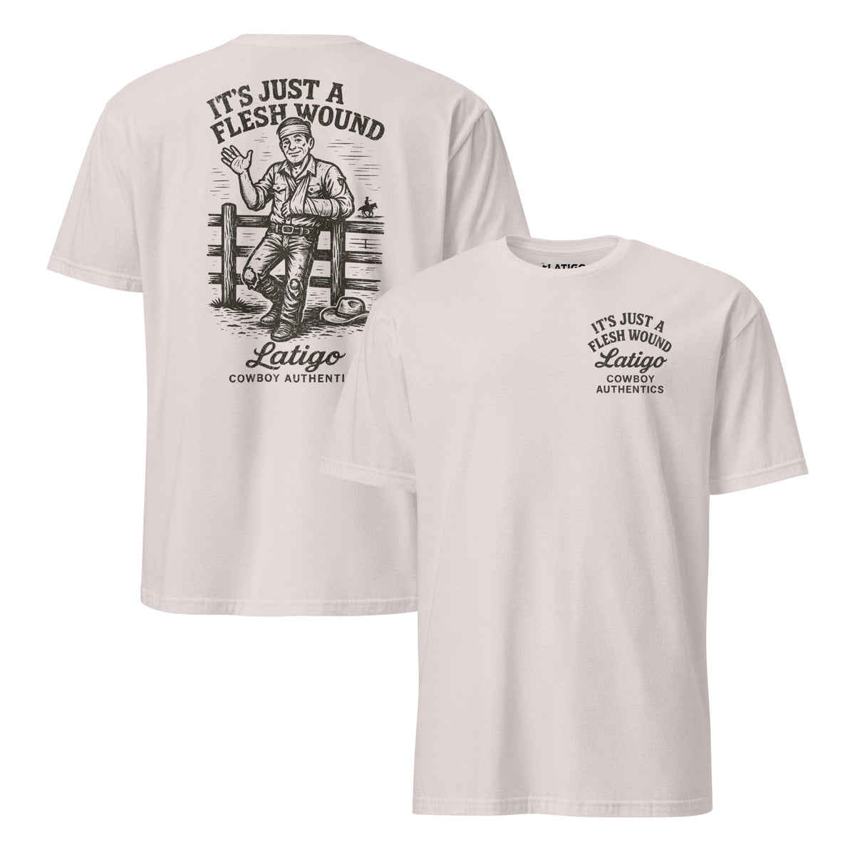 Latigo Cowboy Flesh Wound Tee