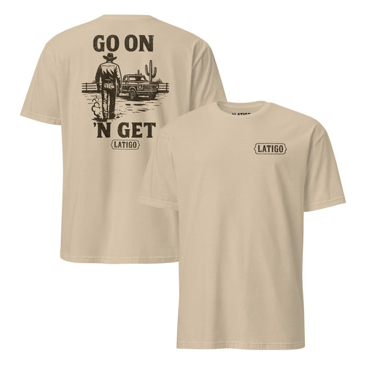 Latigo Cowboy Go On Tee