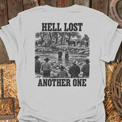 Latigo Cowboy Hell Lost Tee T-Shirt S / Ice Grey