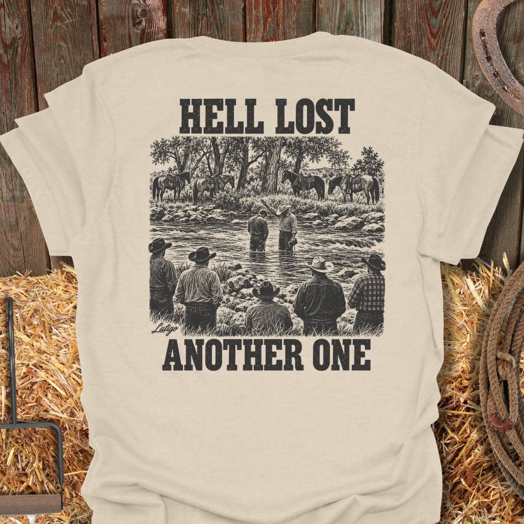 Latigo Cowboy Hell Lost Tee T-Shirt S / Natural