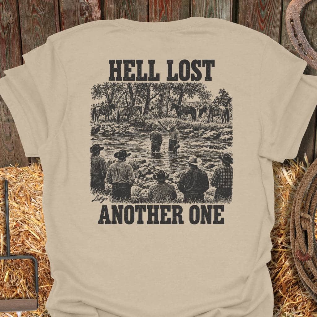Latigo Cowboy Hell Lost Tee T-Shirt S / Sand