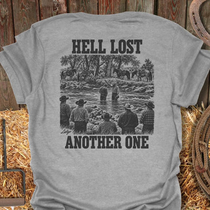 Latigo Cowboy Hell Lost Tee T-Shirt S / Sport Grey