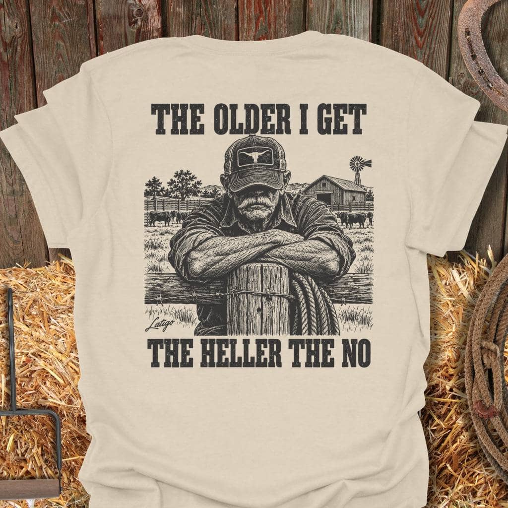 Latigo Cowboy Heller The No Tee T-Shirt S / Natural