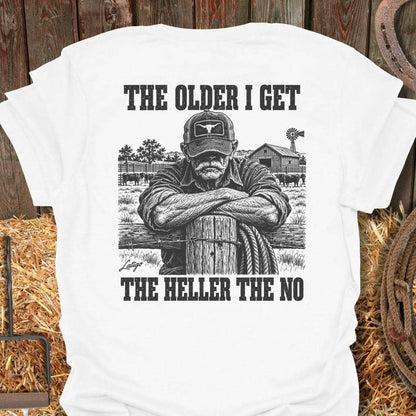 Latigo Cowboy Heller The No Tee T-Shirt S / White