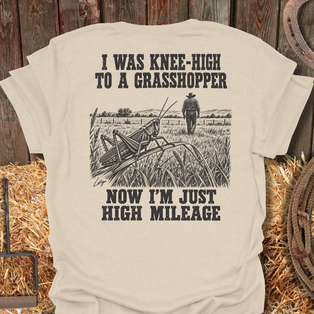 Latigo Cowboy High Mileage Tee T-Shirt S / Natural