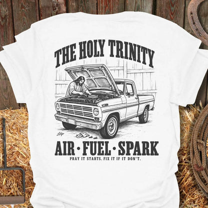 Latigo Cowboy Holy Trinity Tee T-Shirt S / White