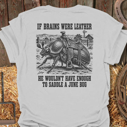 Latigo Cowboy June Bug Tee T-Shirt S / Ice Grey