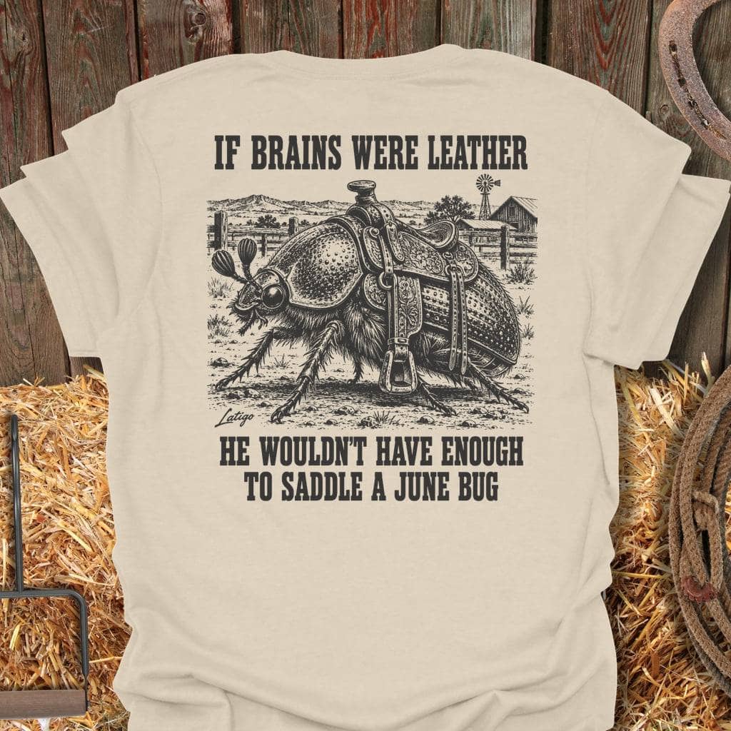 Latigo Cowboy June Bug Tee T-Shirt S / Natural