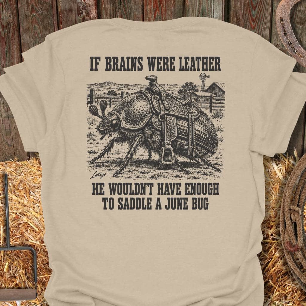 Latigo Cowboy June Bug Tee T-Shirt S / Sand
